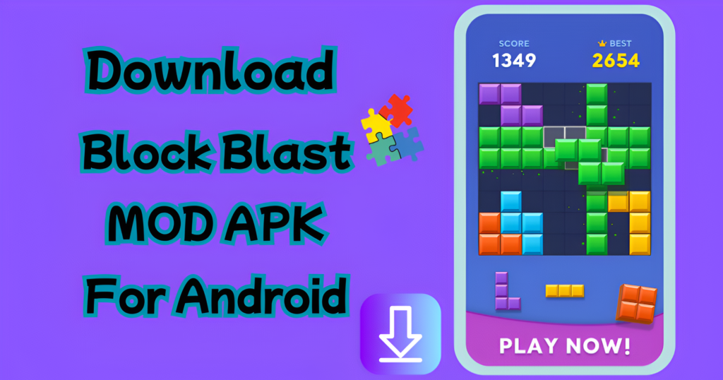 Download Block Blast MOD apk 2025 - image- webp